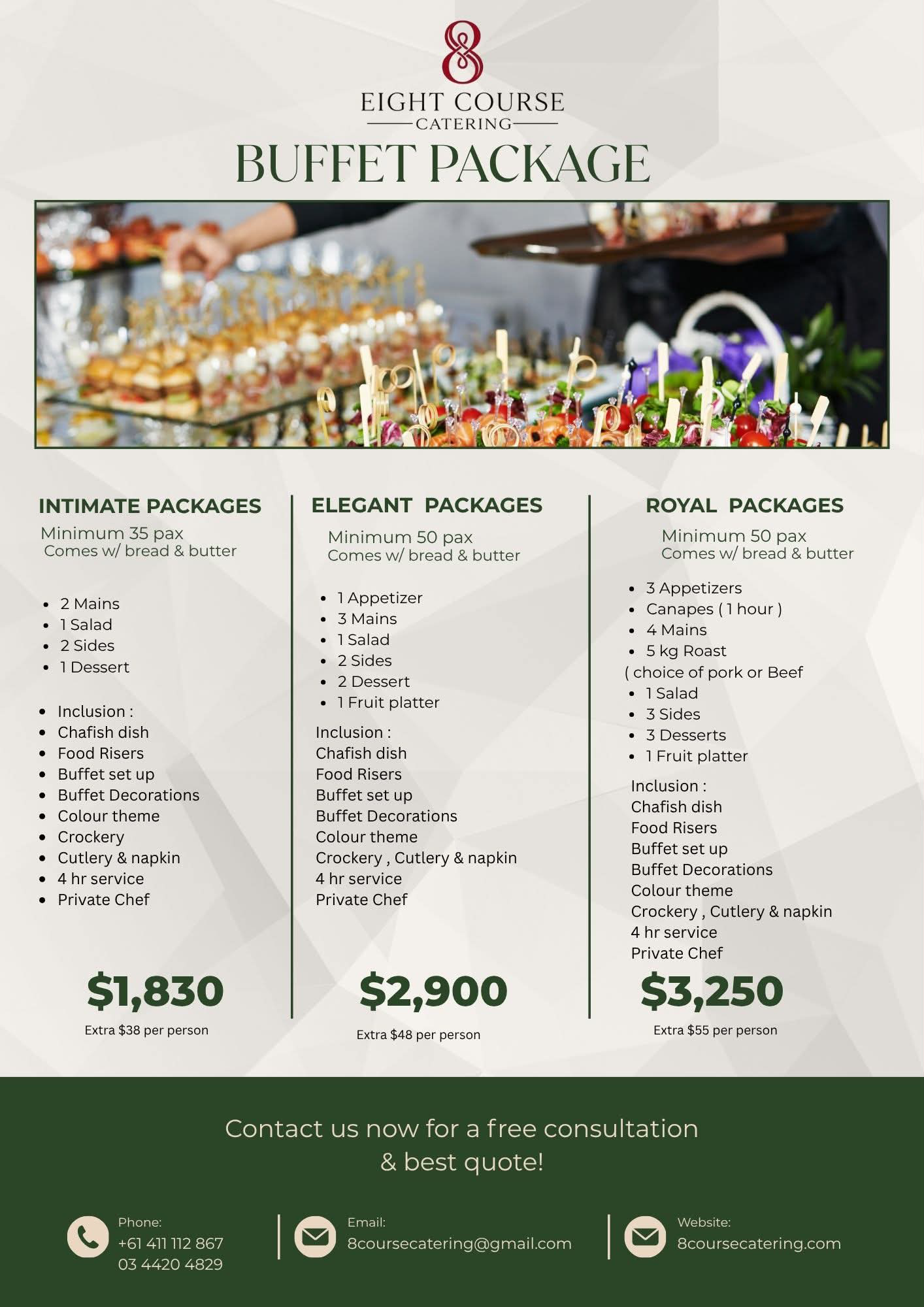 Buffet Package